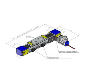 Linear Motorised System Units DIM pic | Sliding Systems